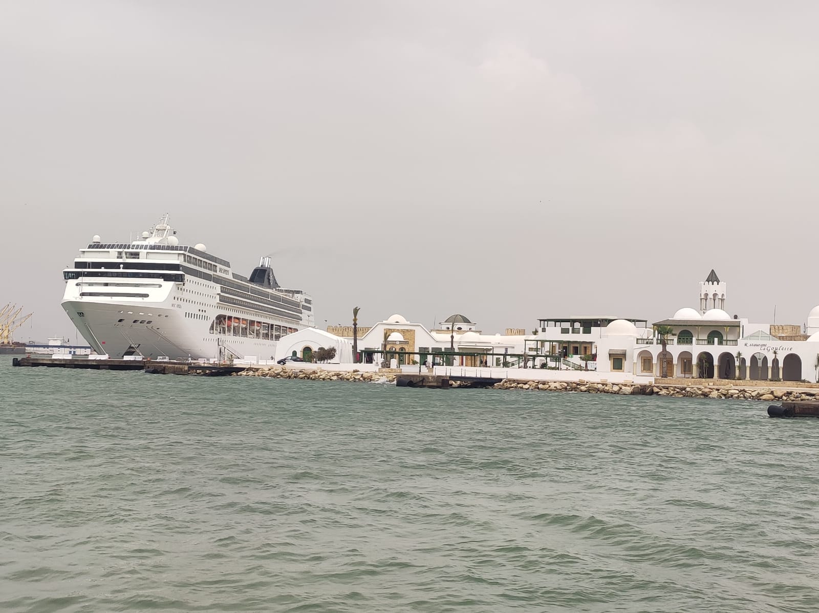 LA GOULETTE CRUISE PORT HOSTS CRUISE SHIPS ONCE AGAIN!